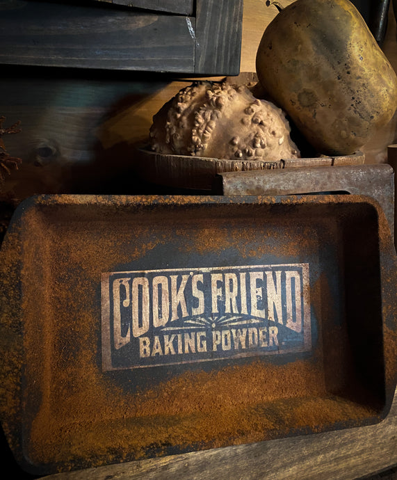 Faux Rusty Baking Pan