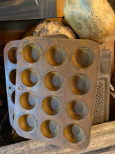 Load image into Gallery viewer, Rusty Mini Muffin Tin